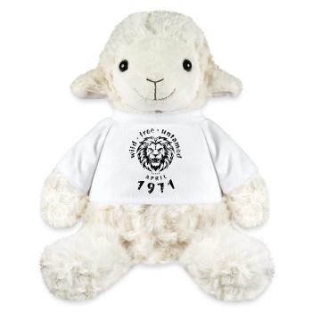 Sauvages, libres et indomptés depuis 04/1971 - Mouton en peluche Annika MiniFeet® - blanc - Devant