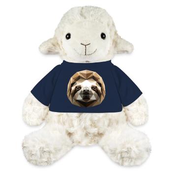 Paresseux du matin Grognon, paresseux mignons - Mouton en peluche Annika MiniFeet® - bleu marine - Devant