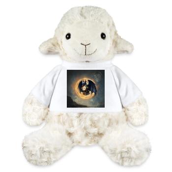 Steampunk Winged Watch - MiniFeet® Sheep Annika - white - Front