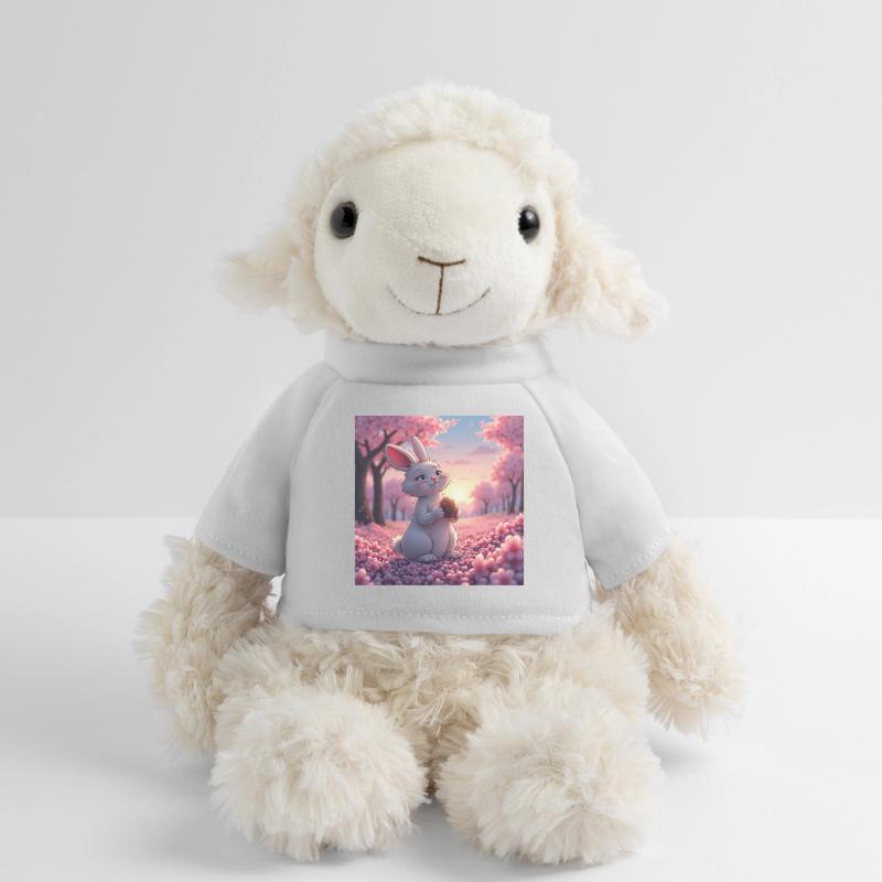 dessin manga d'un mignon lapin Mouton en peluche Annika MiniFeet®