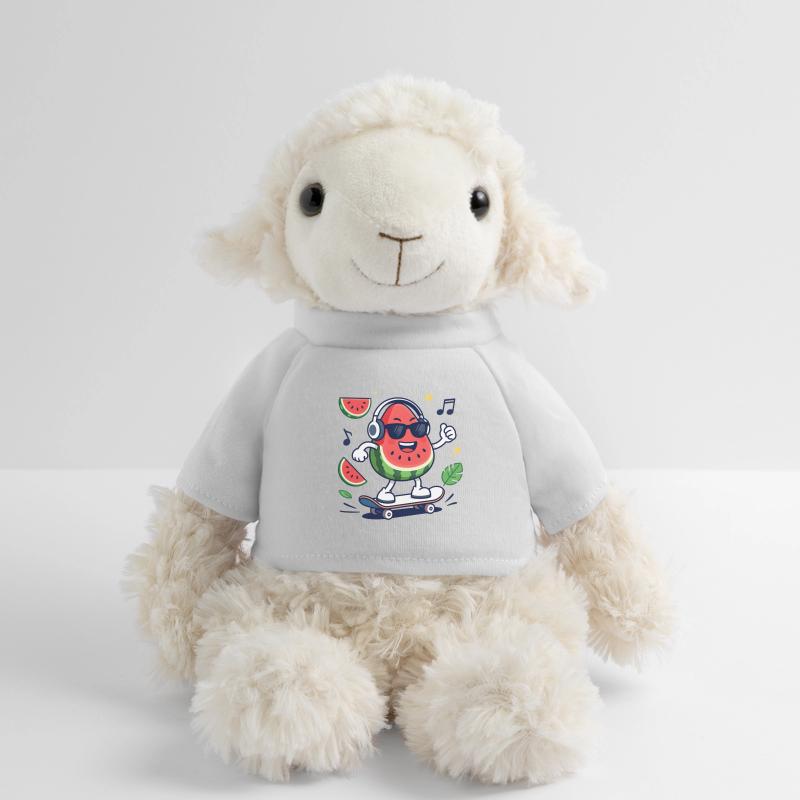 Pastèque Rythmée en Skate Mouton en peluche Annika MiniFeet®
