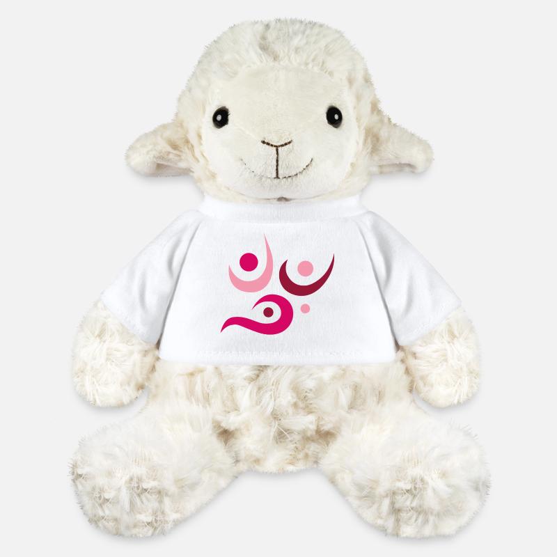 yoga-design_7 - MiniFeet® Schaf Annika - Weiß