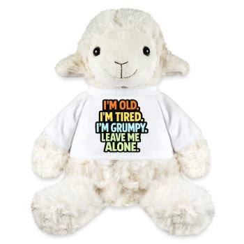 Alt Müde Grummelig – Grummelmodus Lass Mich Allein - Mouton en peluche Annika MiniFeet® - blanc - Devant