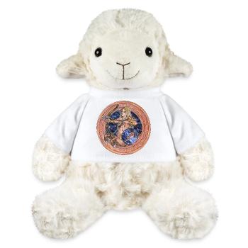 Zodiac Sign Sternzeichen Schütze Sagittarius - MiniFeet® Sheep Annika - white - Front