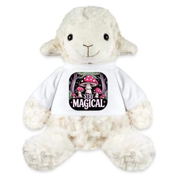 Restez magique dans la forêt de champignons - Mouton en peluche Annika MiniFeet® - blanc - Devant
