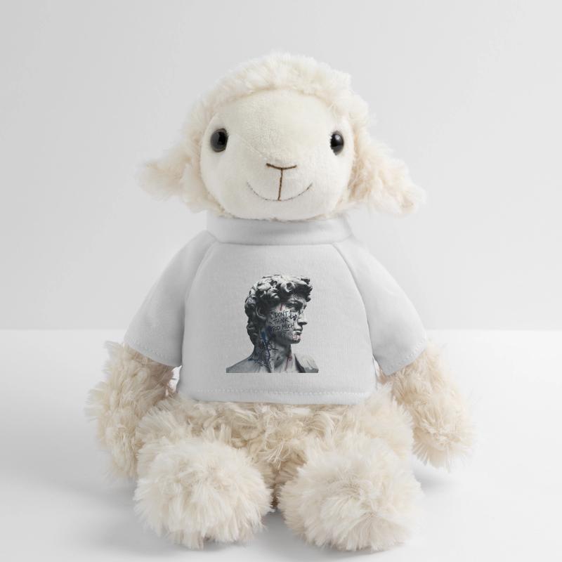 Don't Think Too Much Graffiti-David MiniFeet® Sheep Annika