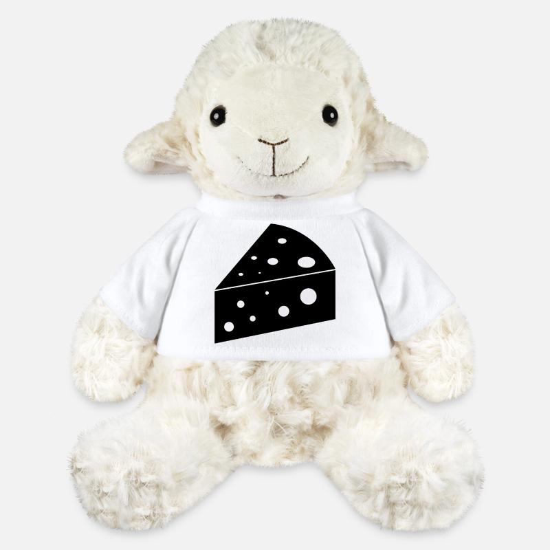 Cheese slice - MiniFeet® Sheep Annika - white