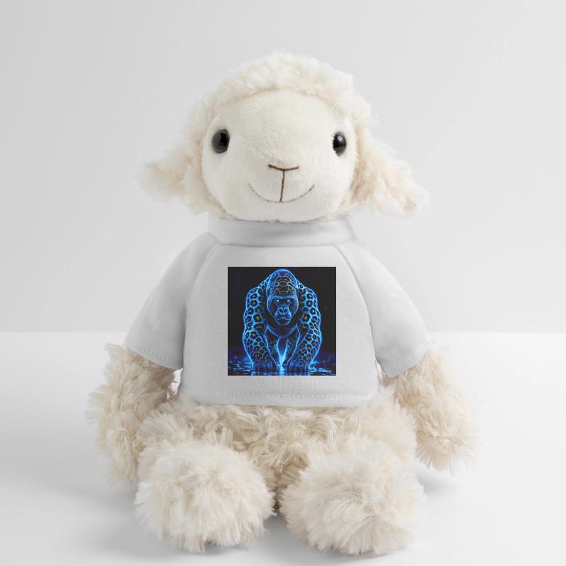 Neon Emperor Gorilla with Leopard Pattern MiniFeet® Sheep Annika