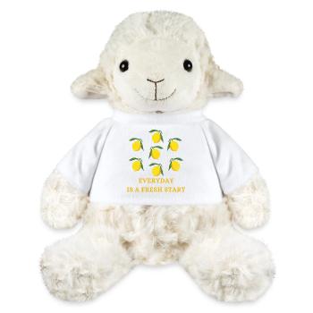 Zitronen Frischer Neustart - MiniFeet® Schaf Annika - Weiß - Vorne