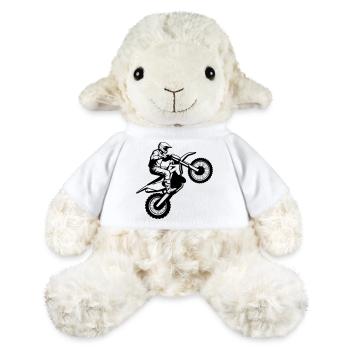 Motocross - MiniFeet® Schaf Annika - Weiß - Vorne