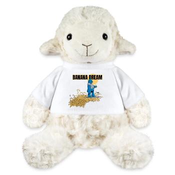 Banana Dream Surf - Mouton en peluche Annika MiniFeet® - blanc - Devant