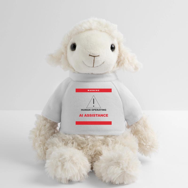 WARNING: HUMAN OPERATING WITH AI ASSISTANCE MiniFeet® Sheep Annika