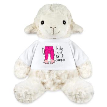 Versteck-und-Scheiß-Champion - MiniFeet® Schaf Annika - Weiß - Vorne