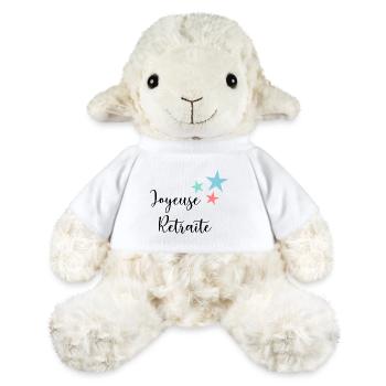BONNE RETRAITE. JOYEUSE RETRAITE. VIVE LA RETRAITE - Mouton en peluche Annika MiniFeet® - blanc - Devant