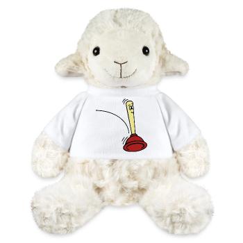 Jumping Pömpel - MiniFeet® Sheep Annika - white - Front