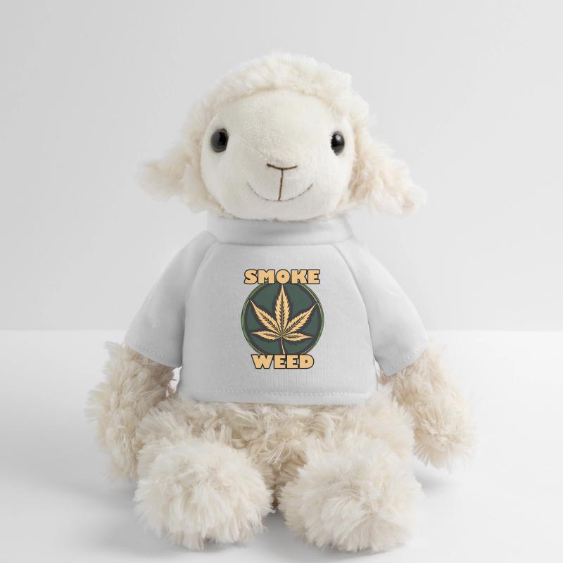Weed / Cannabis / Gras / rauchen / Joint / Hasch MiniFeet® Schaf Annika