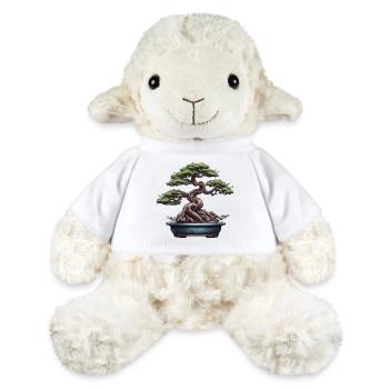Bonsai / Baum / Miniatur / Japanisch / klein - MiniFeet® Schaf Annika - Weiß - Vorne