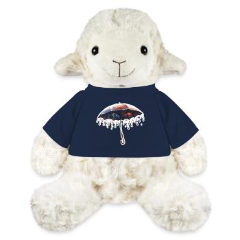 Regenschirm / Wetter / Niederschlag / Regentropfen - MiniFeet® Schaf Annika - French Navy - Vorne