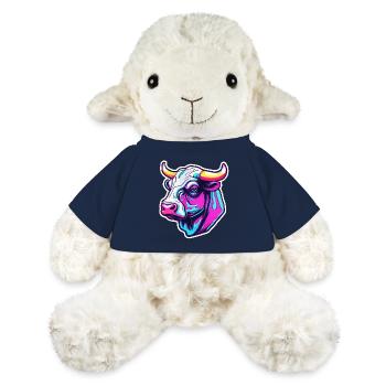 Stier / Bulle / Tier / Hörner / Stierkampf - MiniFeet® Schaf Annika - French Navy - Vorne