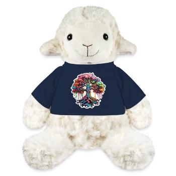 Tree / Nature / Earth / Bark / Roots / Leaves - MiniFeet® Sheep Annika - french navy - Front