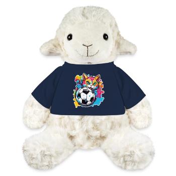 Soccer Cat / Animal / Soccer / Goal / Sports - MiniFeet® Sheep Annika - french navy - Front