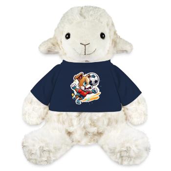 Soccer Dog / Animal / Soccer / Goal / Sports - MiniFeet® Sheep Annika - french navy - Front