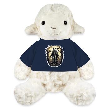 Fledermaus / Vampir / Dracula / Tier / Halloween - MiniFeet® Schaf Annika - French Navy - Vorne