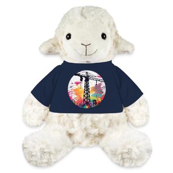 Crane / construction site / winch / crane system - MiniFeet® Sheep Annika - french navy - Front