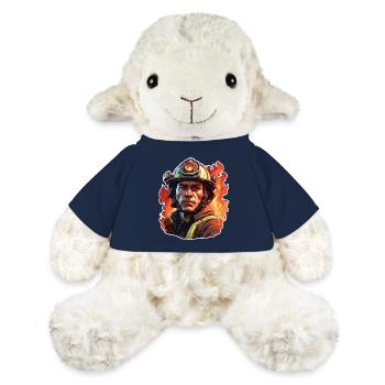 Feuerwehrmann / Feuer / Brand / Löschen / Held - MiniFeet® Schaf Annika - French Navy - Vorne