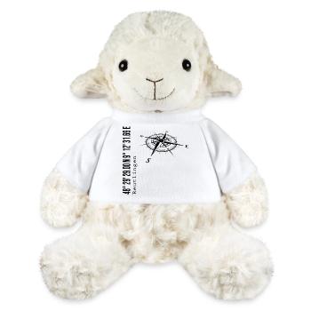 Koordinaten Reutlingen - MiniFeet® Schaf Annika - Weiß - Vorne