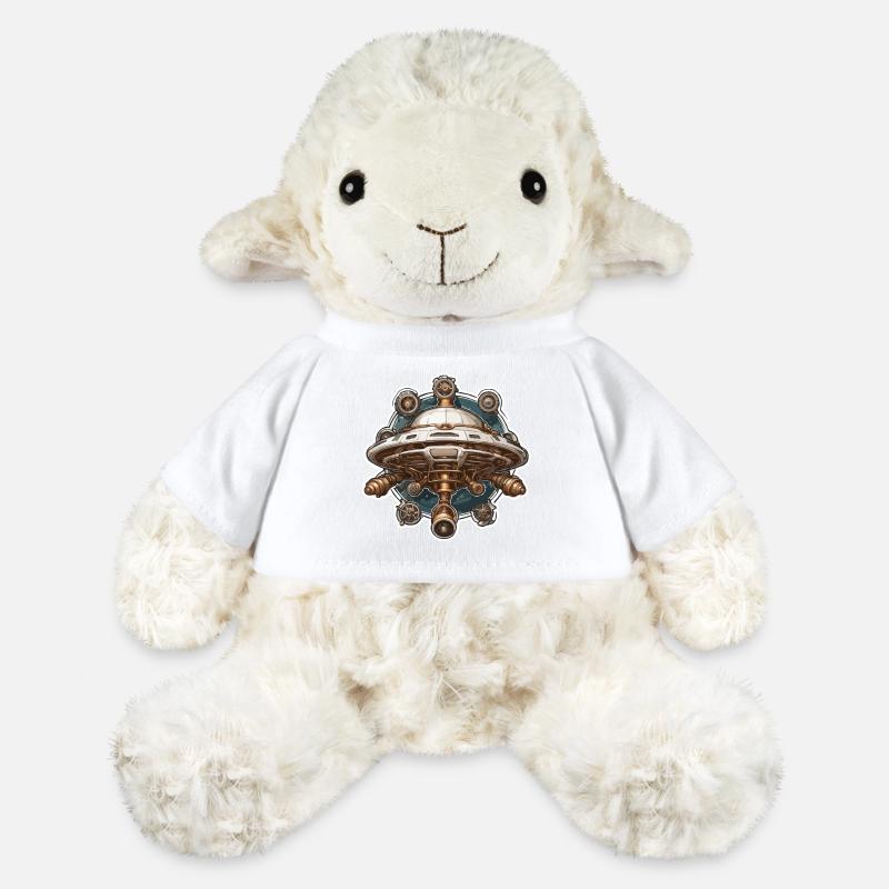 Alien / Spaceship / UFO / Area 51 / All / Mars - MiniFeet® Sheep Annika - white