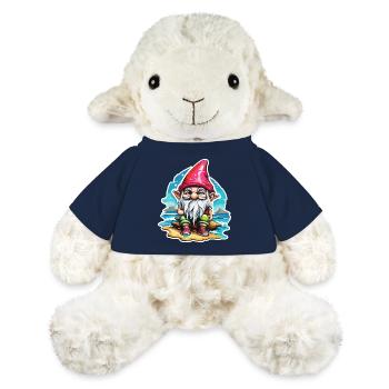 Gartenzwerg / Märchenland / Kobold / Gnom / Logo - MiniFeet® Schaf Annika - French Navy - Vorne