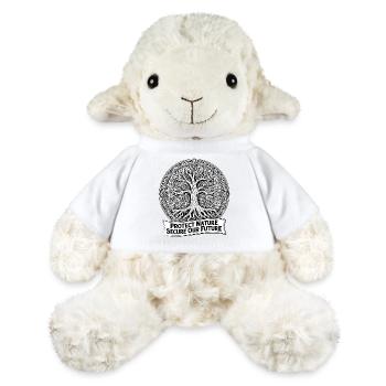 Nature - Mouton en peluche Annika MiniFeet® - blanc - Devant