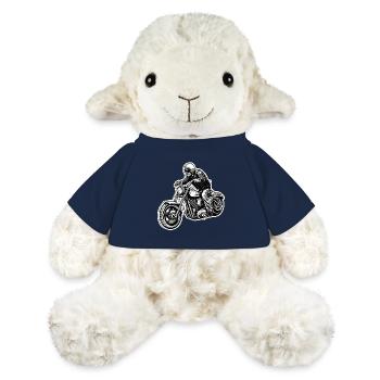 Motorrad Logo / Bike / Zweirad / Fahrzeug / Motors - MiniFeet® Schaf Annika - French Navy - Vorne