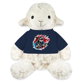 Rapper / Hip Hop / Song / Cool / Rhymes / Beat - MiniFeet® Sheep Annika - french navy - Front