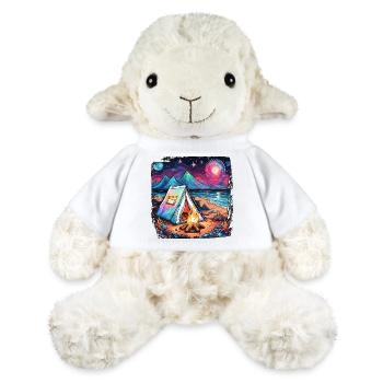 Forest / Wild / Tent / Wilderness / Trees / Life - MiniFeet® Sheep Annika - white - Front