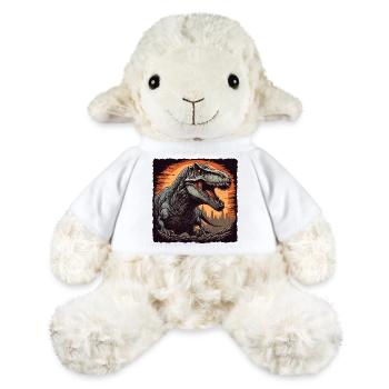 Dinosaur / Animal / Prehistoric / Reptile / Boys - MiniFeet® Sheep Annika - white - Front