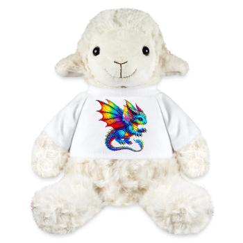 Dragon - Mouton en peluche Annika MiniFeet® - blanc - Devant