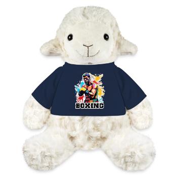 Boxer / Sport / Kampf / Arena / Boxring / Fäuste - MiniFeet® Schaf Annika - French Navy - Vorne