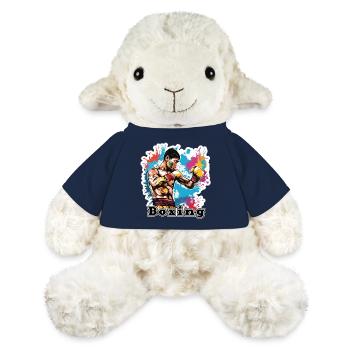 Boxer / Sport / Kampf / Arena / Boxring / Fäuste - MiniFeet® Schaf Annika - French Navy - Vorne