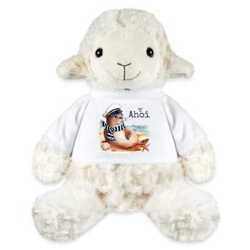 Phoque Ahoy - Mouton en peluche Annika MiniFeet® - blanc - Devant