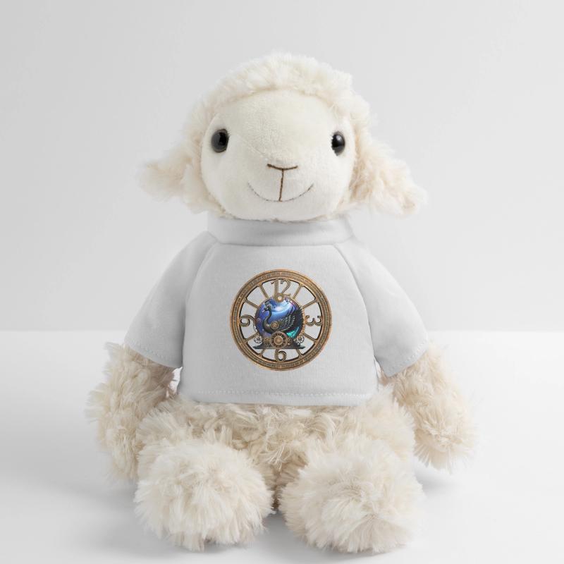 Schwarzer Steampunk-Schwan MiniFeet® Schaf Annika