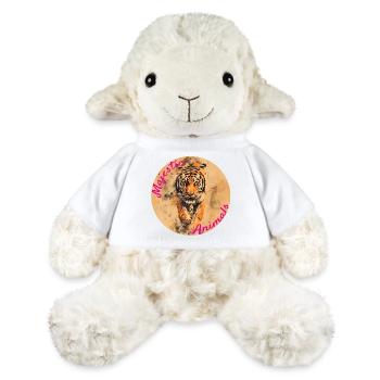 Majestic Animals: Stalking Tiger - MiniFeet® Sheep Annika - white - Front