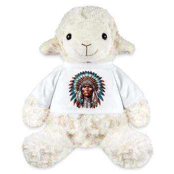 Amerikanisch, Indianer, Amerikaner - MiniFeet® Schaf Annika - Weiß - Vorne