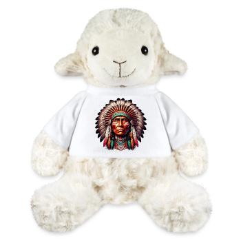 Amerikanisch, Indianer, Amerikaner - MiniFeet® Schaf Annika - Weiß - Vorne