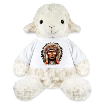 Amerikanisch, Indianer, Amerikaner - MiniFeet® Schaf Annika - Weiß - Vorne