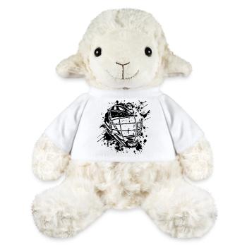 Lacrosse Helmet - MiniFeet® Sheep Annika - white - Front