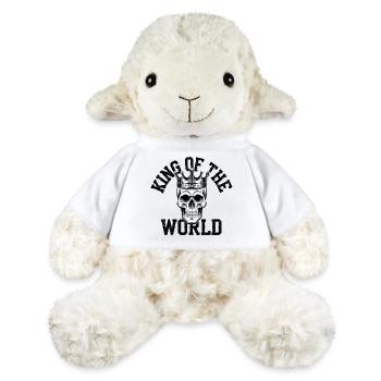 Totenkopf mit Krone King of the World - MiniFeet® Schaf Annika - Weiß - Vorne