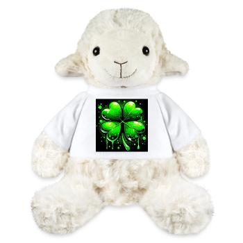 Four-leaf clover - MiniFeet® Sheep Annika - white - Front