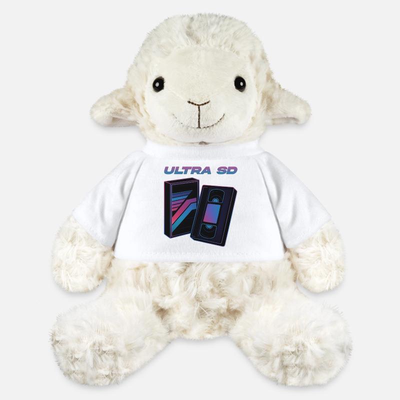 Ultra SD - Mouton en peluche Annika MiniFeet® - blanc
